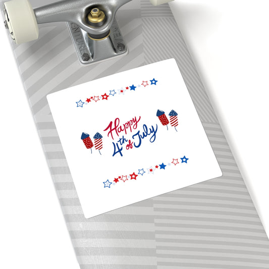 Happy Fourth of July Sticker